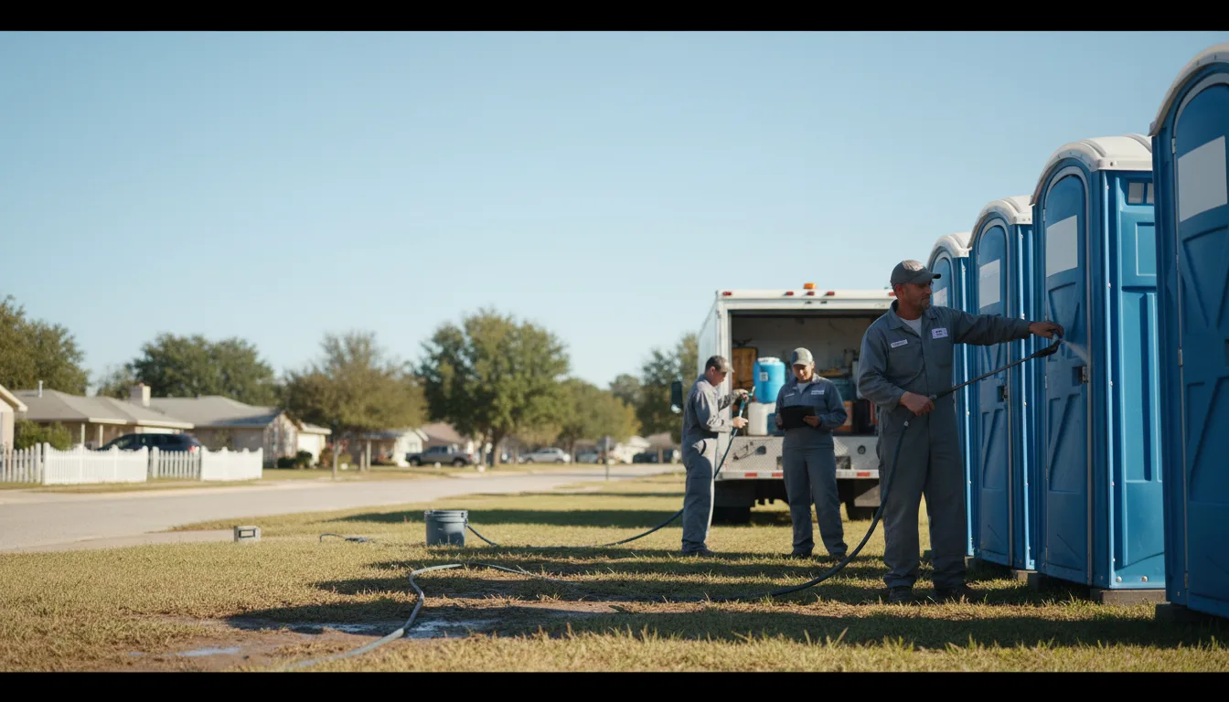 Long-Term Portable Toilet Rental in Norco, LA near me